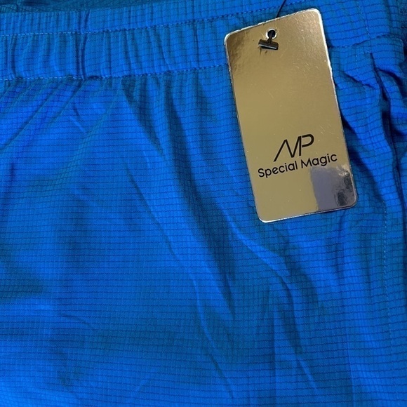 Special Magic NWT Men’s Active Air Force Blue Shorts Pockets Size-L - Picture 2 of 4